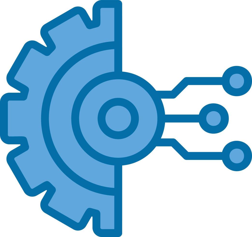 Digital Transformation Vector Icon Design