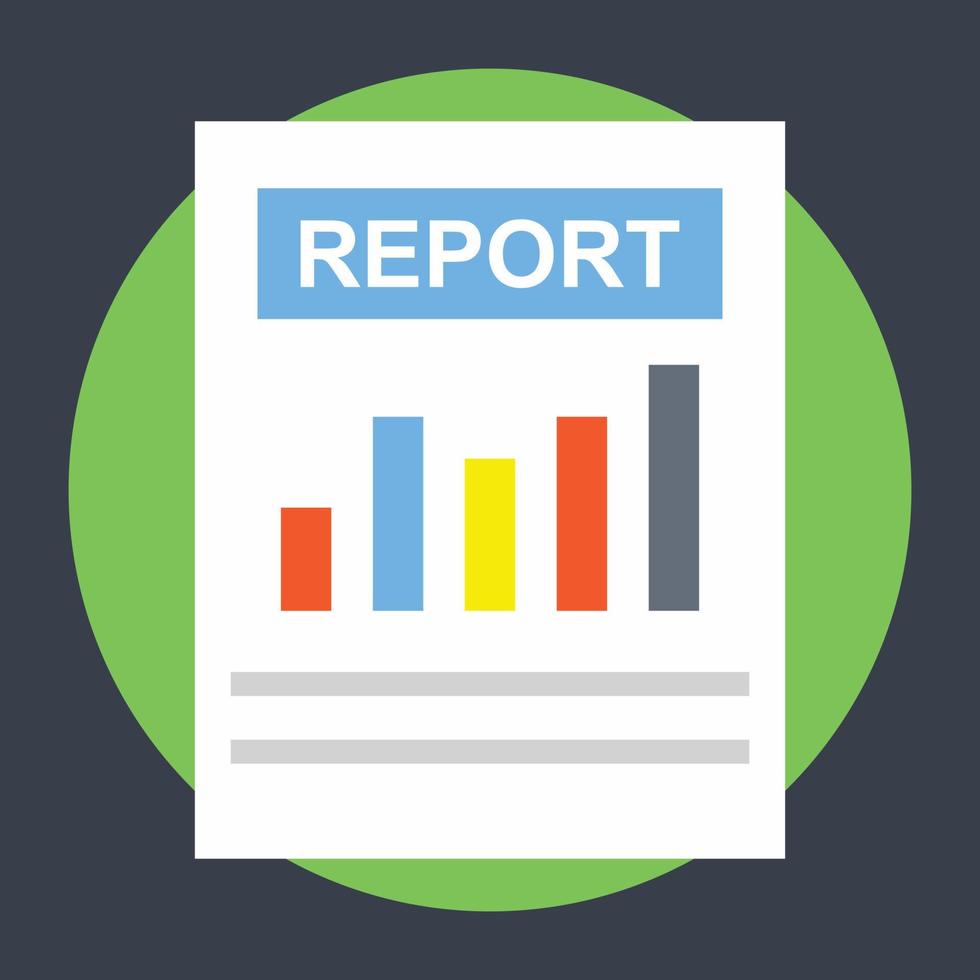 Trendy Business Report 14824728 Vector Art at Vecteezy