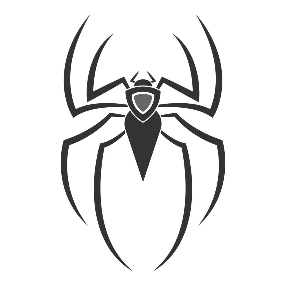 vector de logotipo de araña