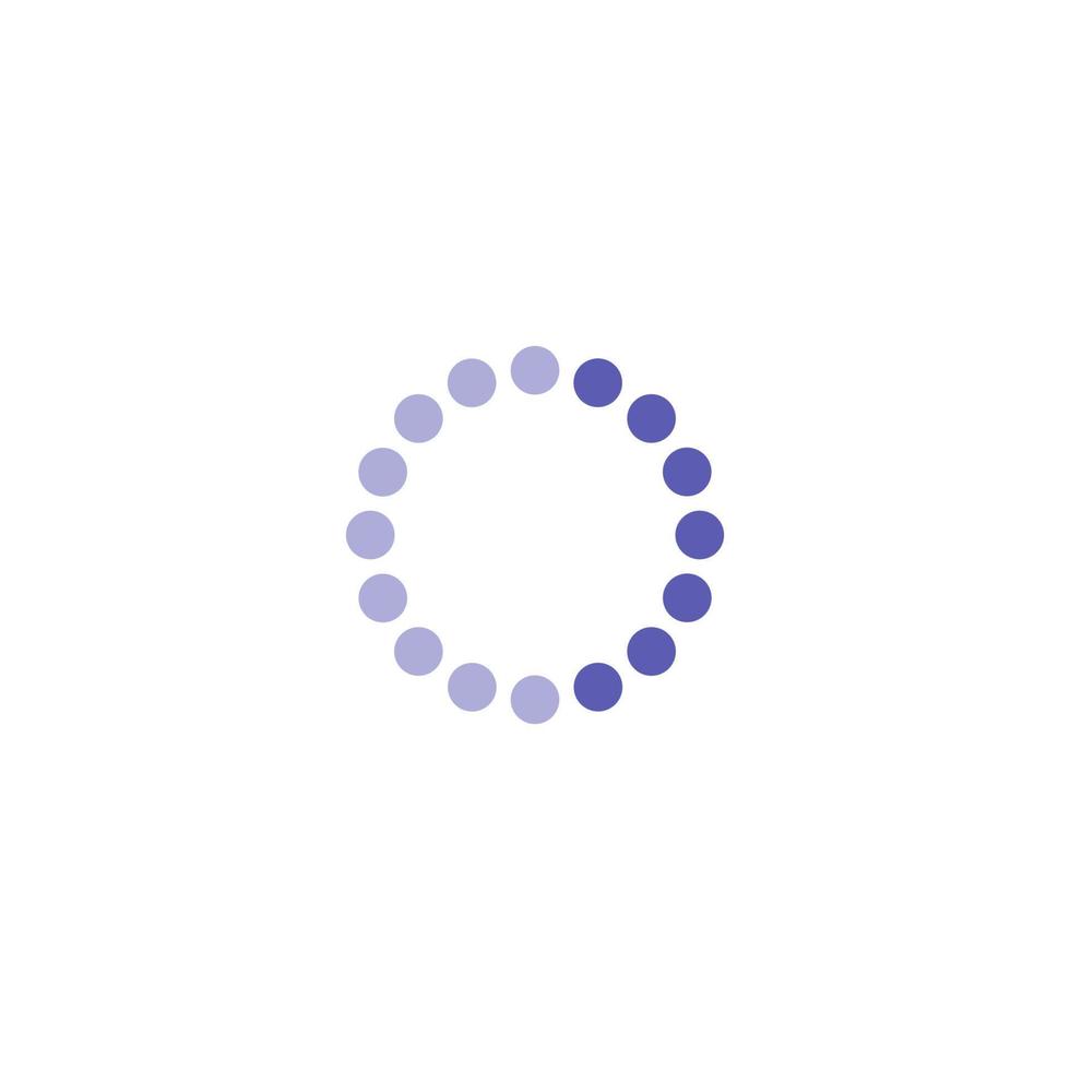 loading icon vector