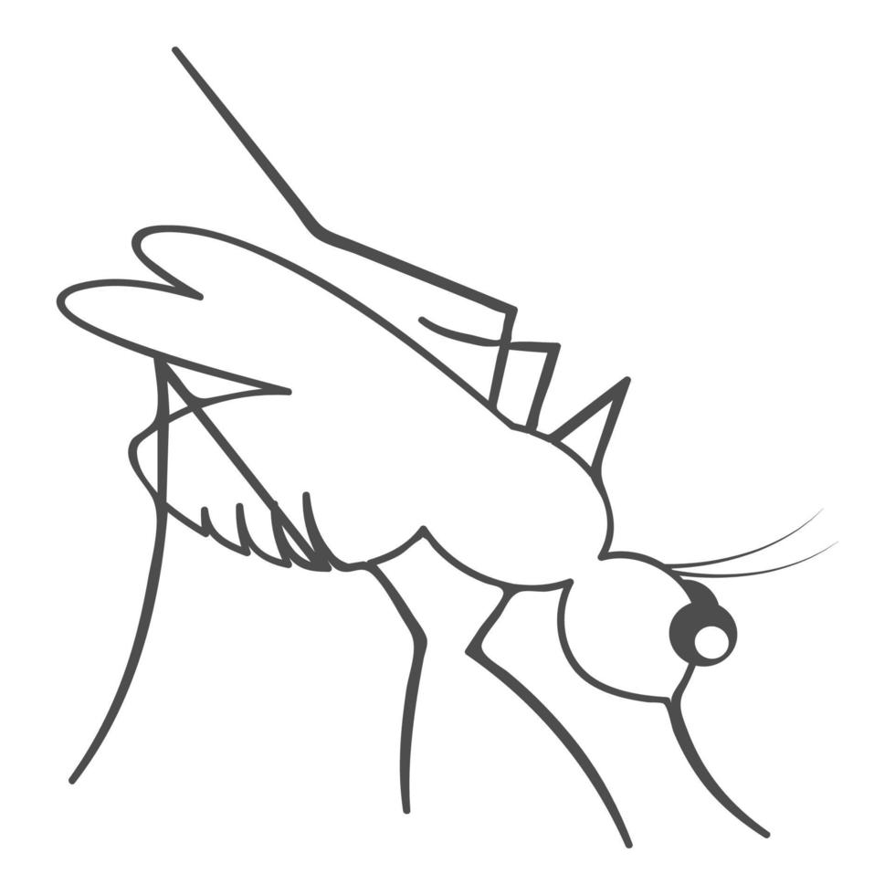 mosquito icon vector