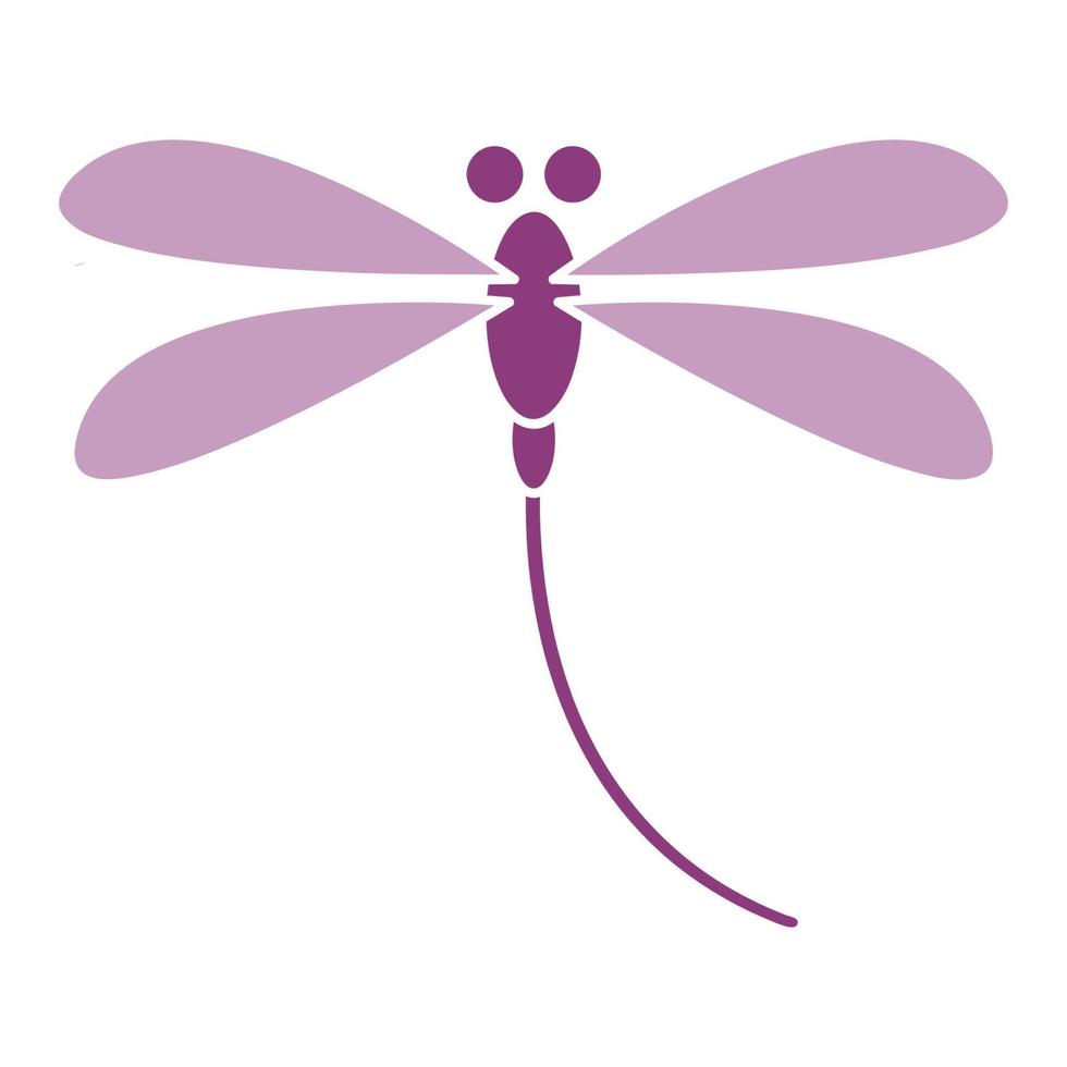 vector logo de libélula