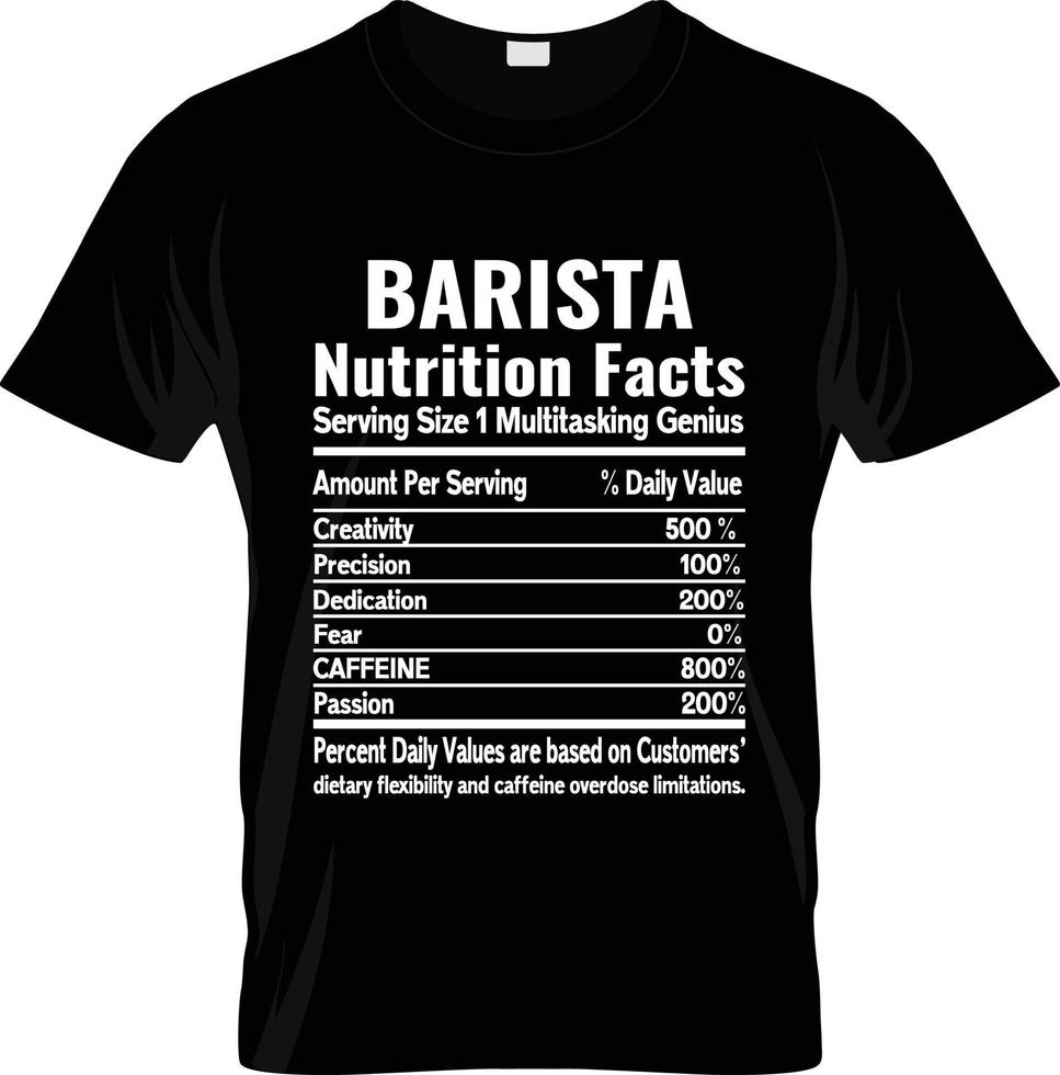 Barista Coffee t-shirt design, Barista Coffee t-shirt slogan and apparel design, Barista Coffee typography, Barista Coffee vector, Barista Coffee illustration vector