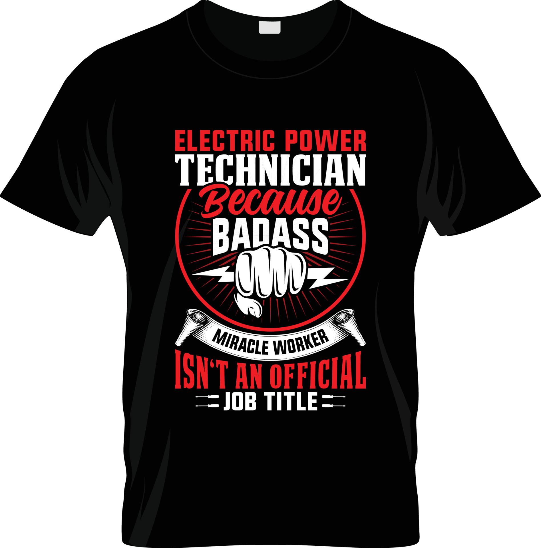 Technician tshirt design, Technician tshirt slogan and apparel design, Technician typography