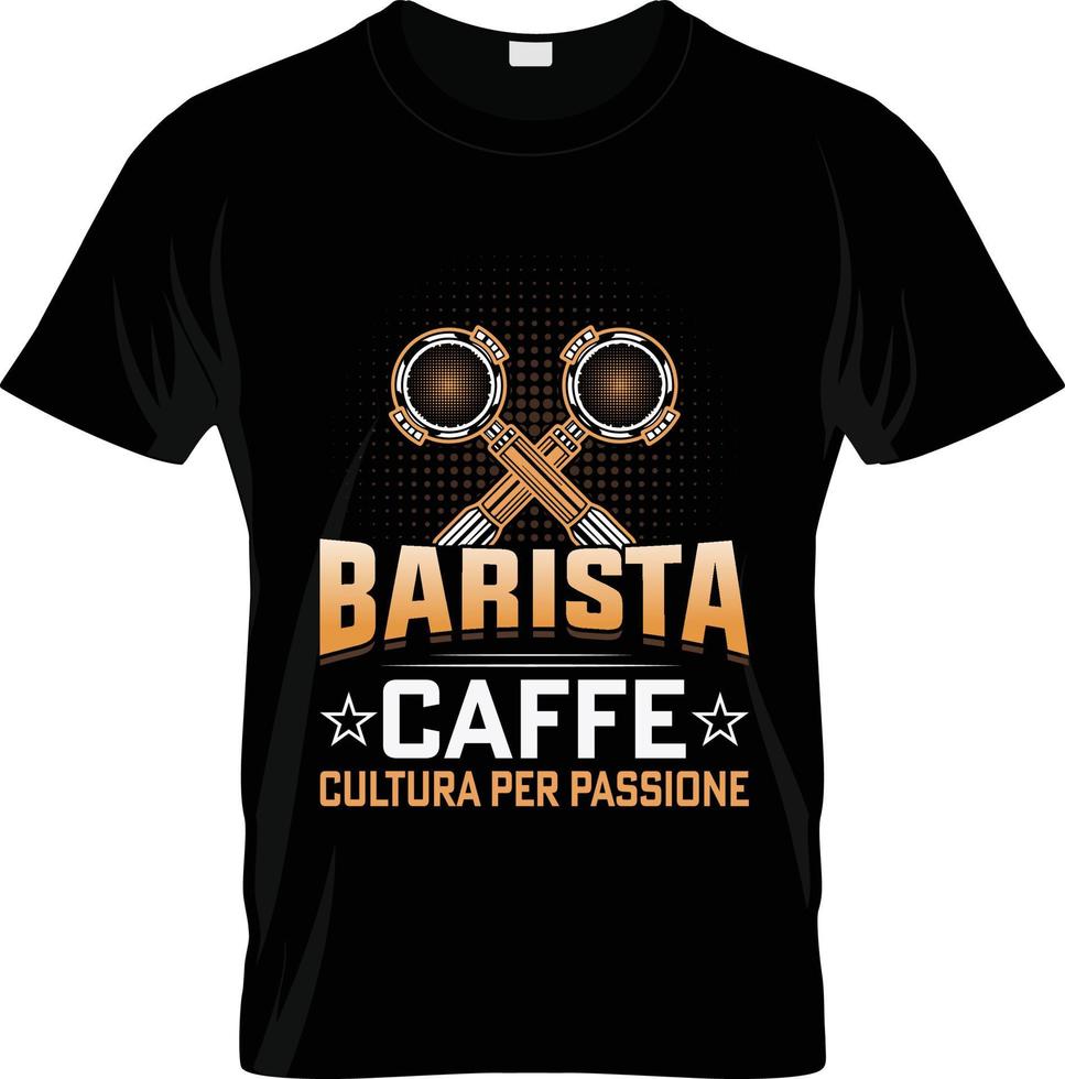 Barista Coffee t-shirt design, Barista Coffee t-shirt slogan and apparel design, Barista Coffee typography, Barista Coffee vector, Barista Coffee illustration vector