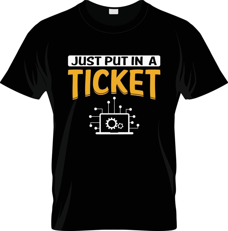 Technician tshirt design, Technician tshirt slogan and apparel design, Technician typography