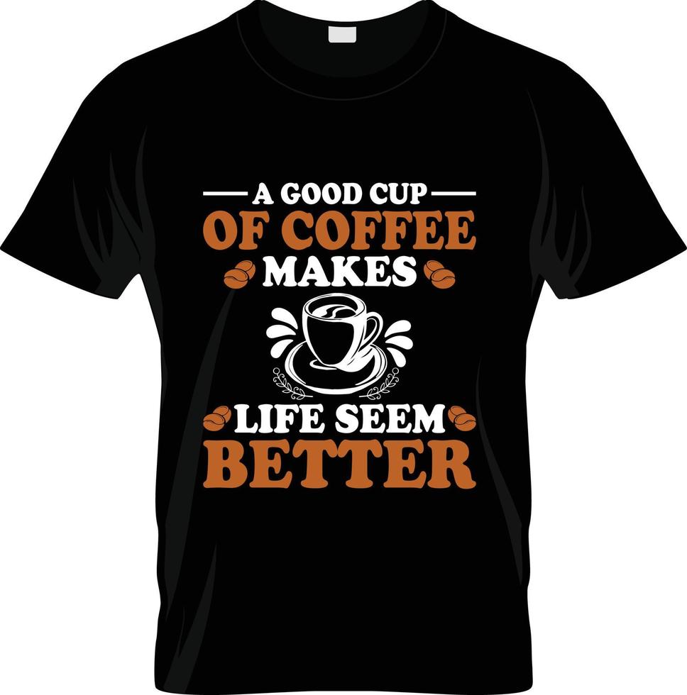 diseño de camisetas de café barista, eslogan de camisetas de café barista y diseño de ropa, tipografía de café barista, vector de café barista, ilustración de café barista