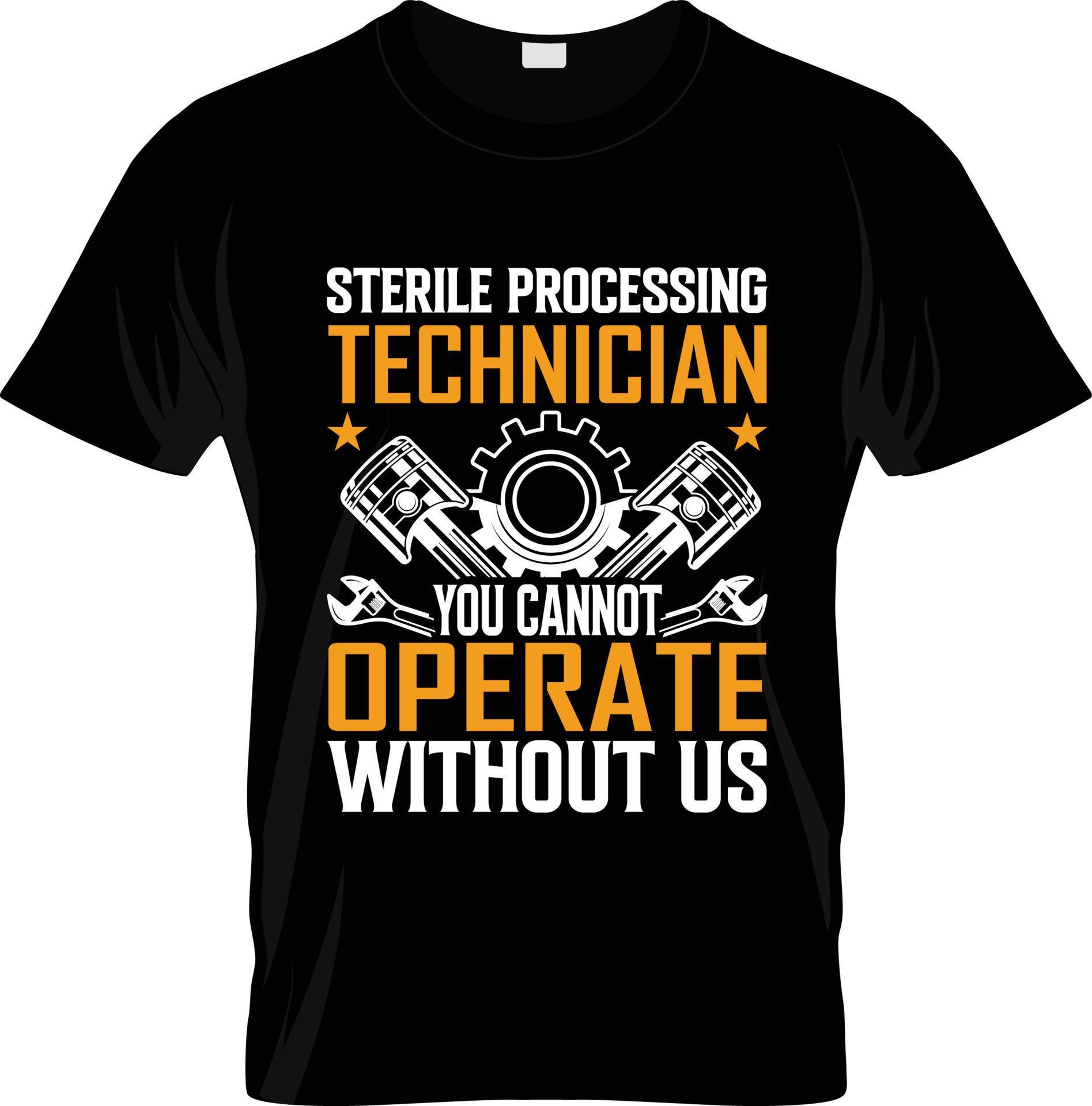 Technician tshirt design, Technician tshirt slogan and apparel design, Technician typography