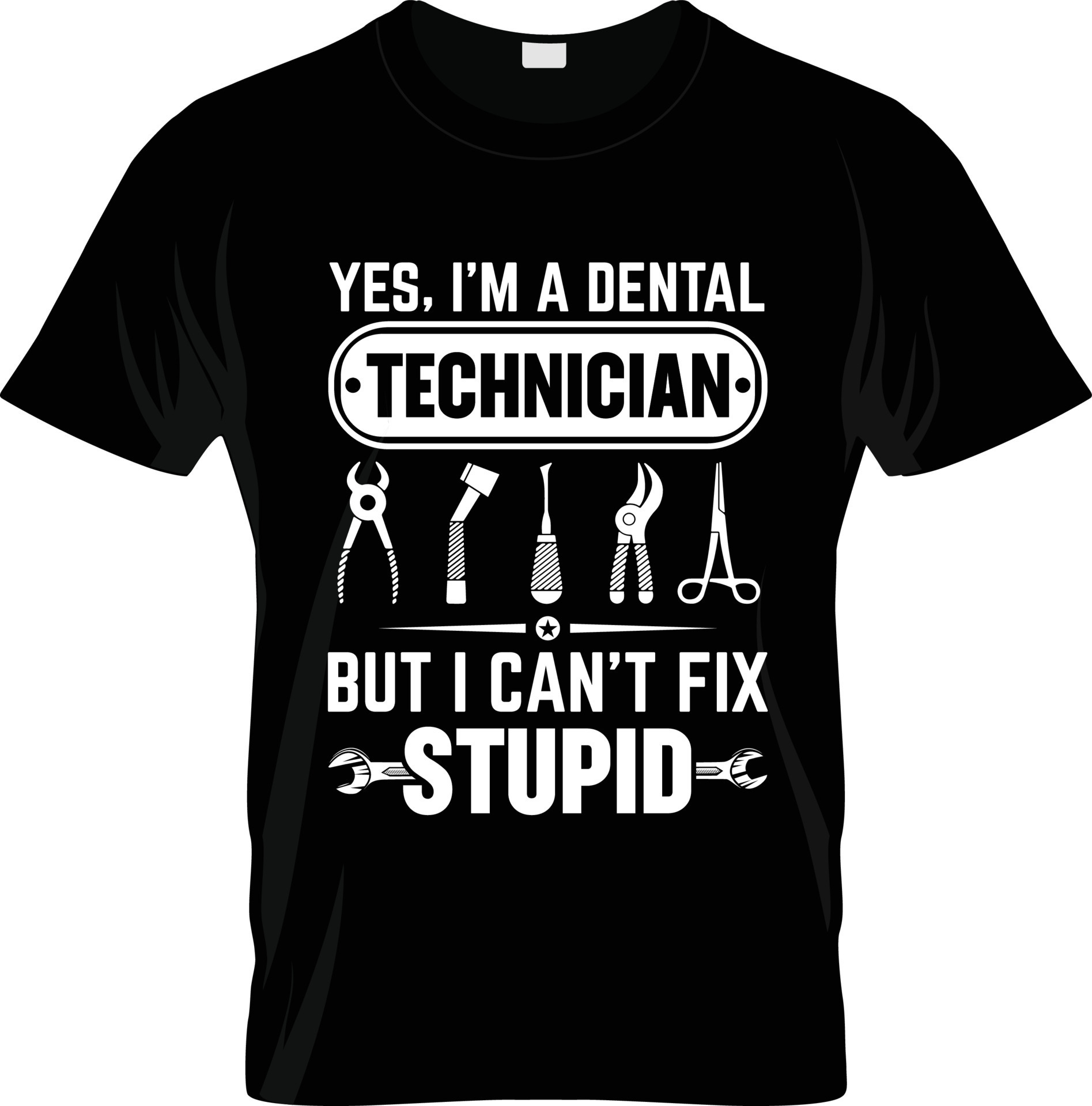 Technician tshirt design, Technician tshirt slogan and apparel design, Technician typography