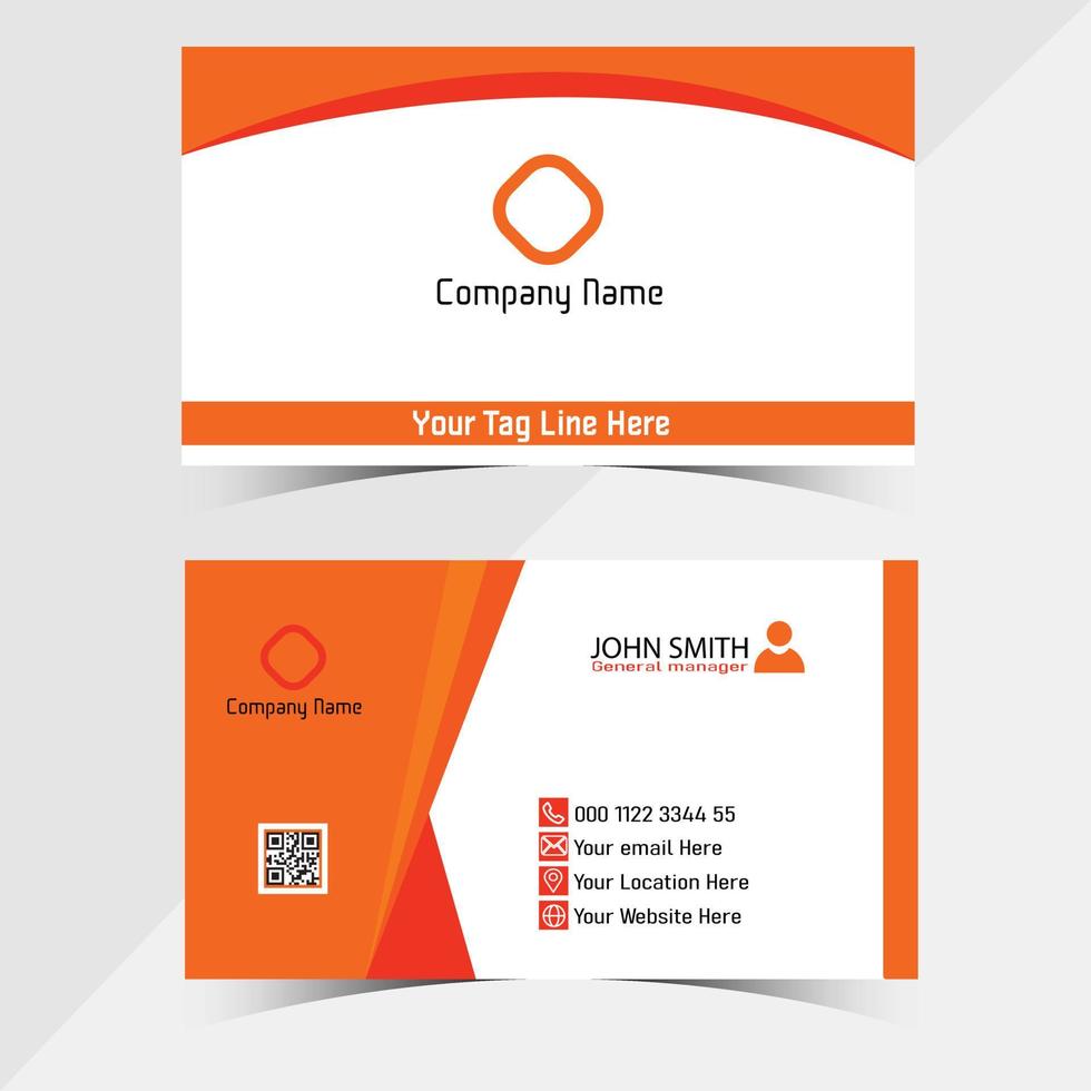 Business Card Template Vector Design. Business Card Design.