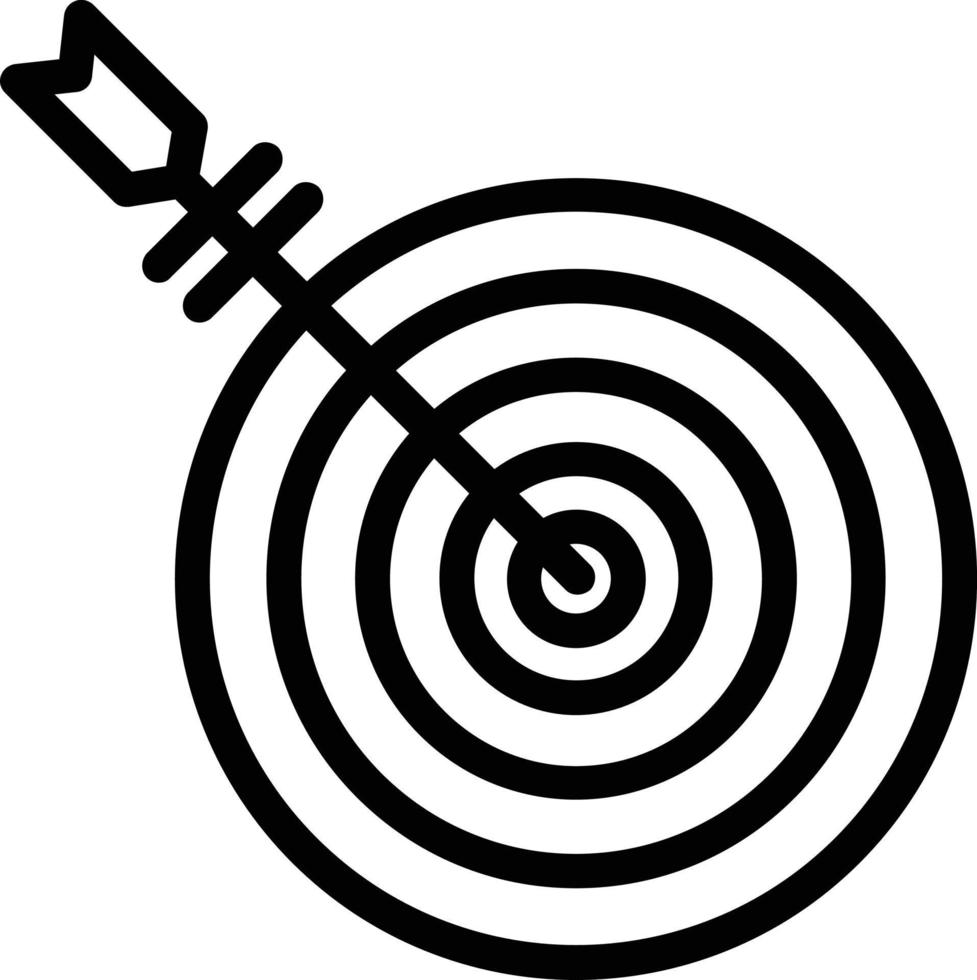 Bullseye Vector Icon Design