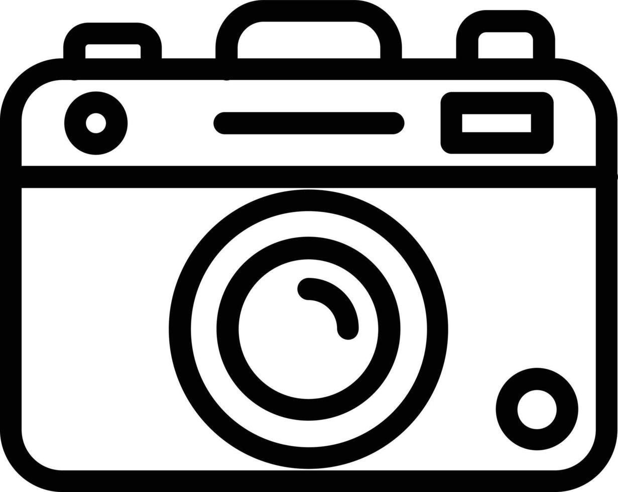Camera Retro Vector Icon Design