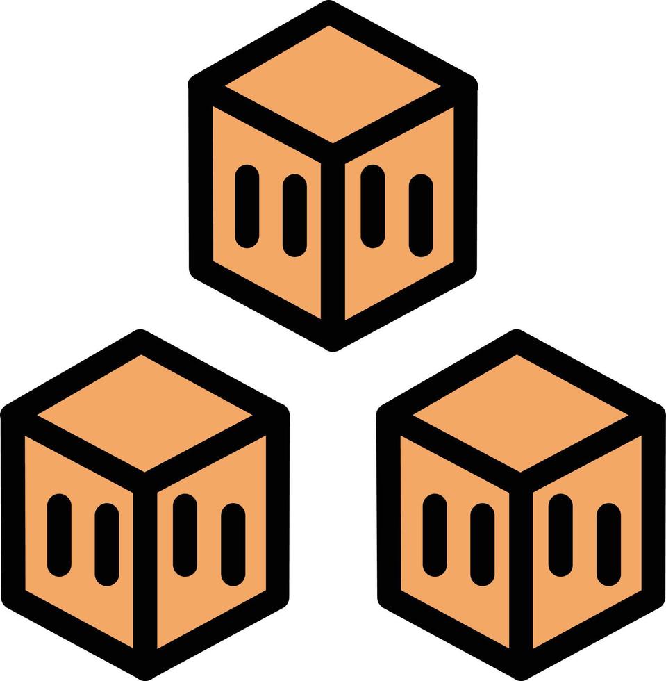 Boxes Vector Icon Design 14827470 Vector Art at Vecteezy