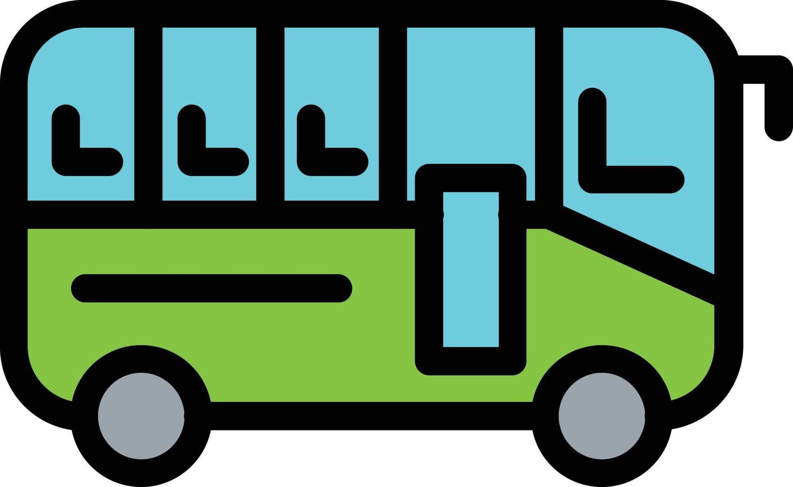 Bus Vector Icon Design