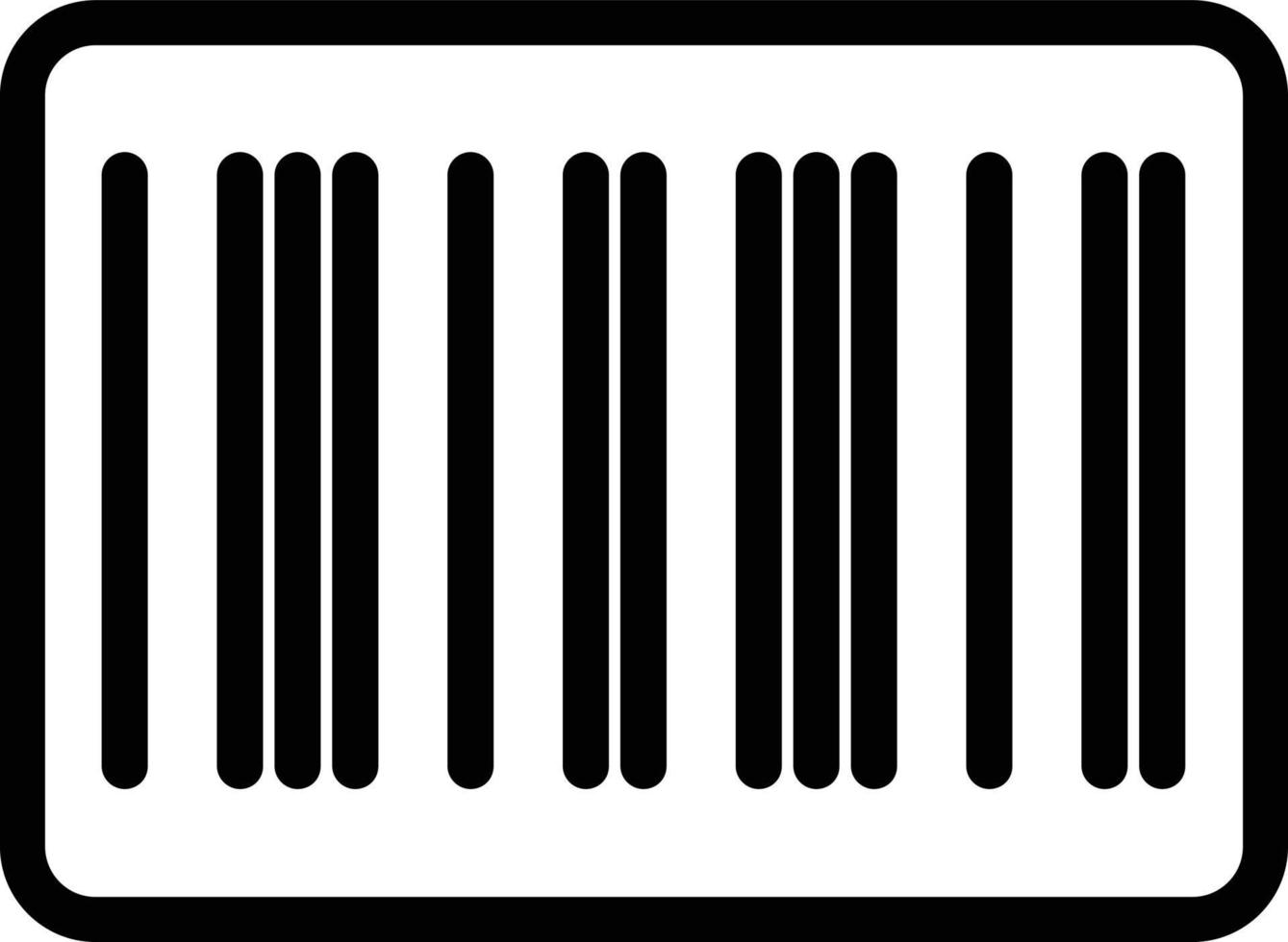 Barcode Vector Icon Design