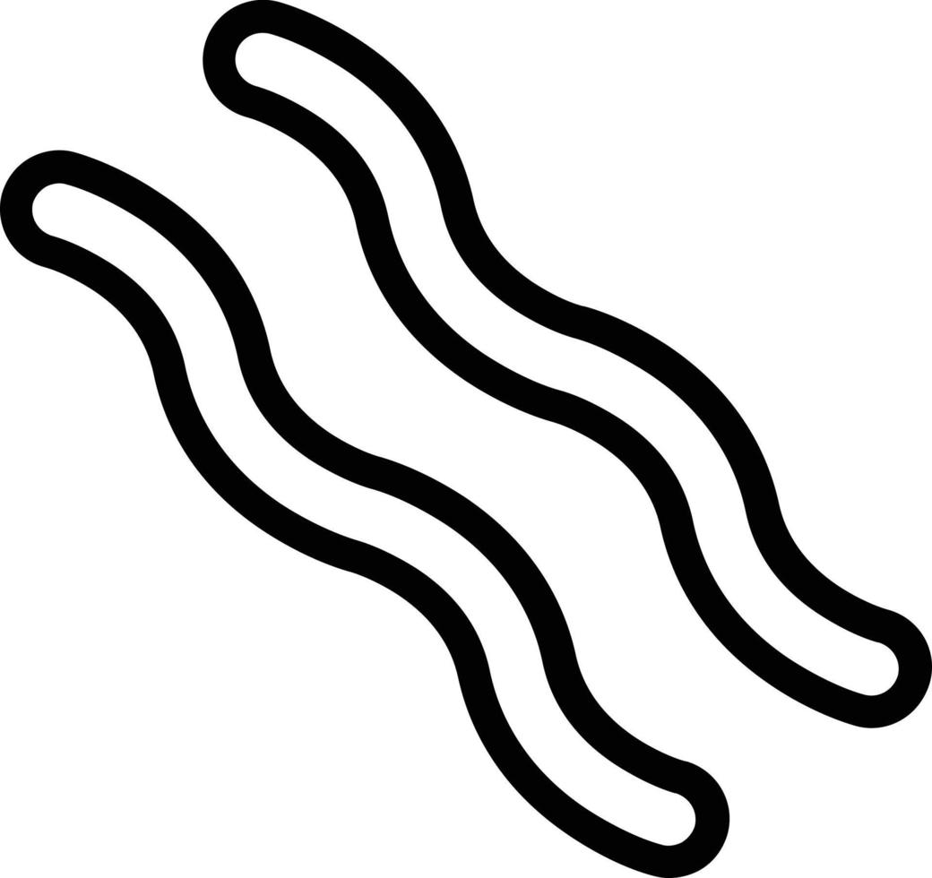 Bacon Vector Icon Design