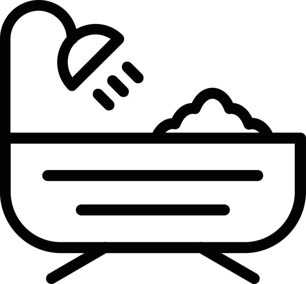 Bath Vector Icon Design