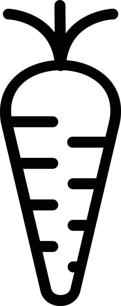 Carrot Vector Icon Design