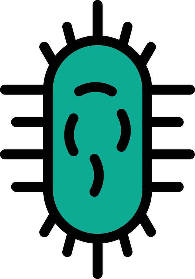 Bacteria Vector Icon Design