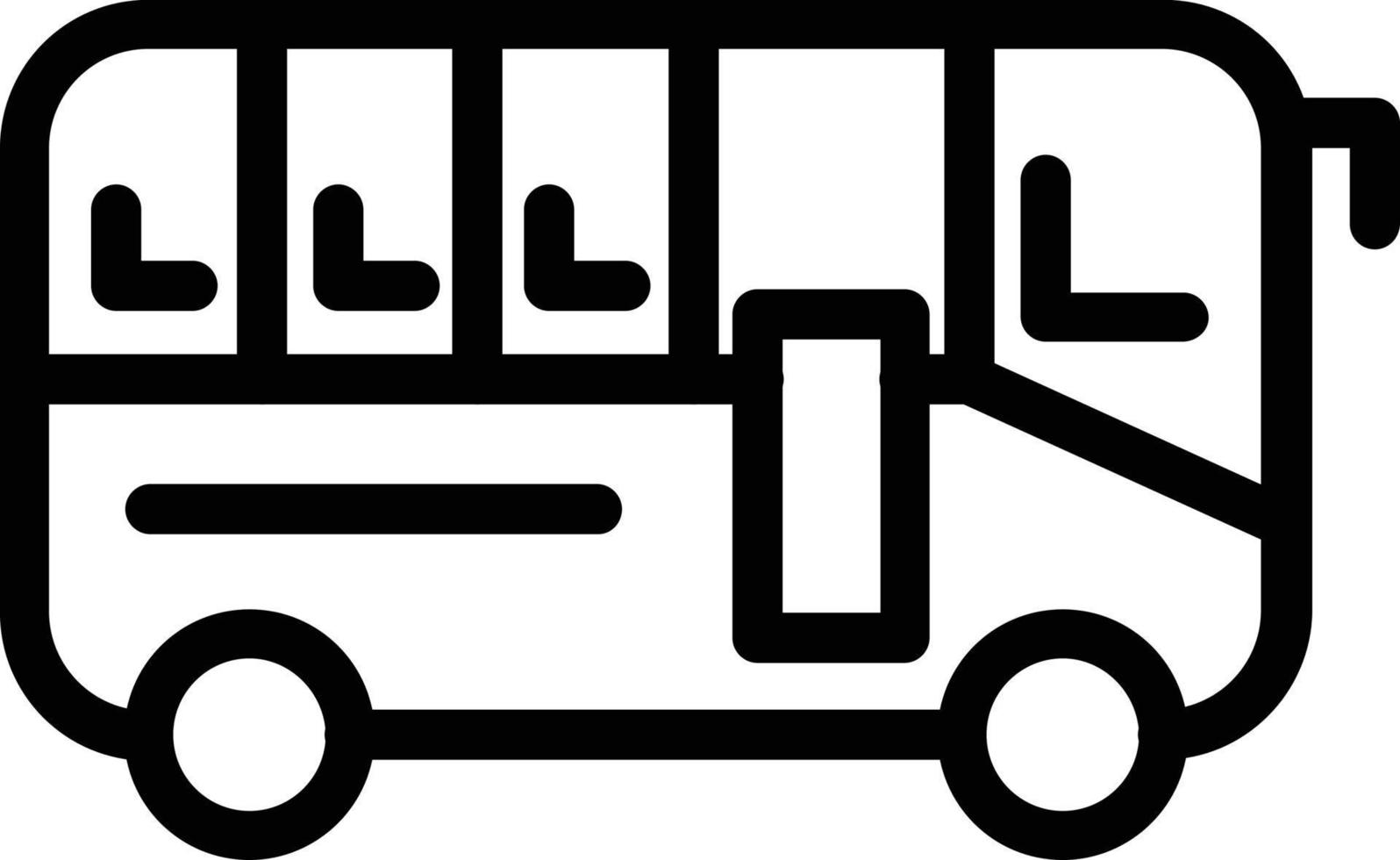 Bus Vector Icon Design