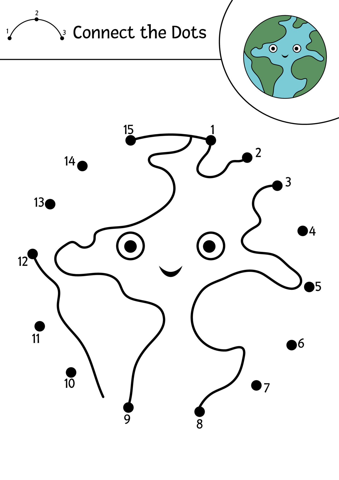 vector-space-dot-to-dot-and-color-activity-with-cute-planet-earth
