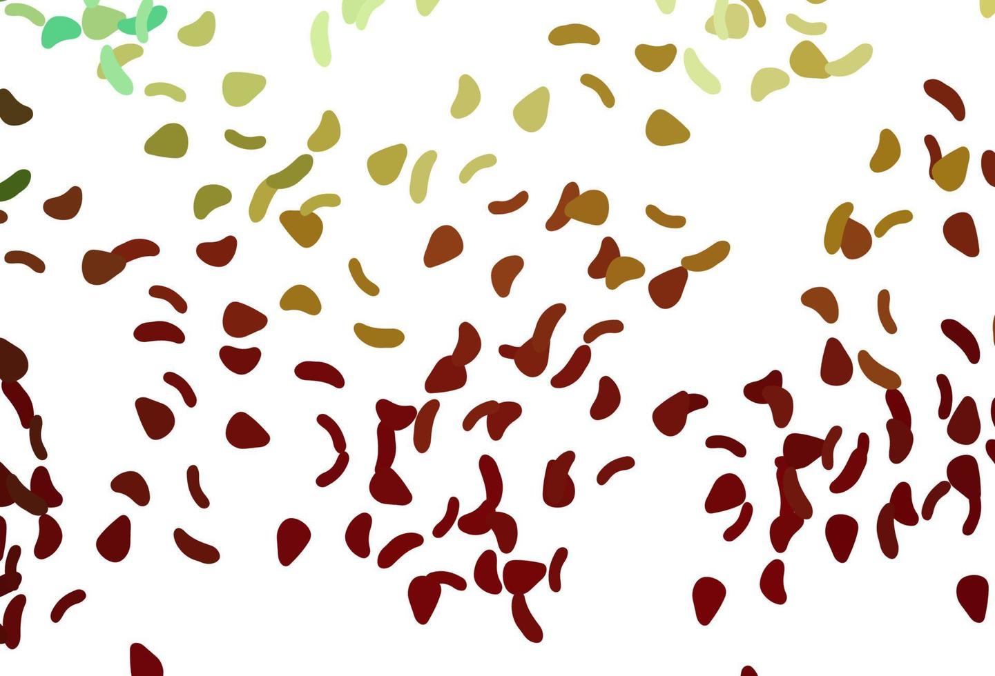 Light Green, Red vector template with memphis shapes.