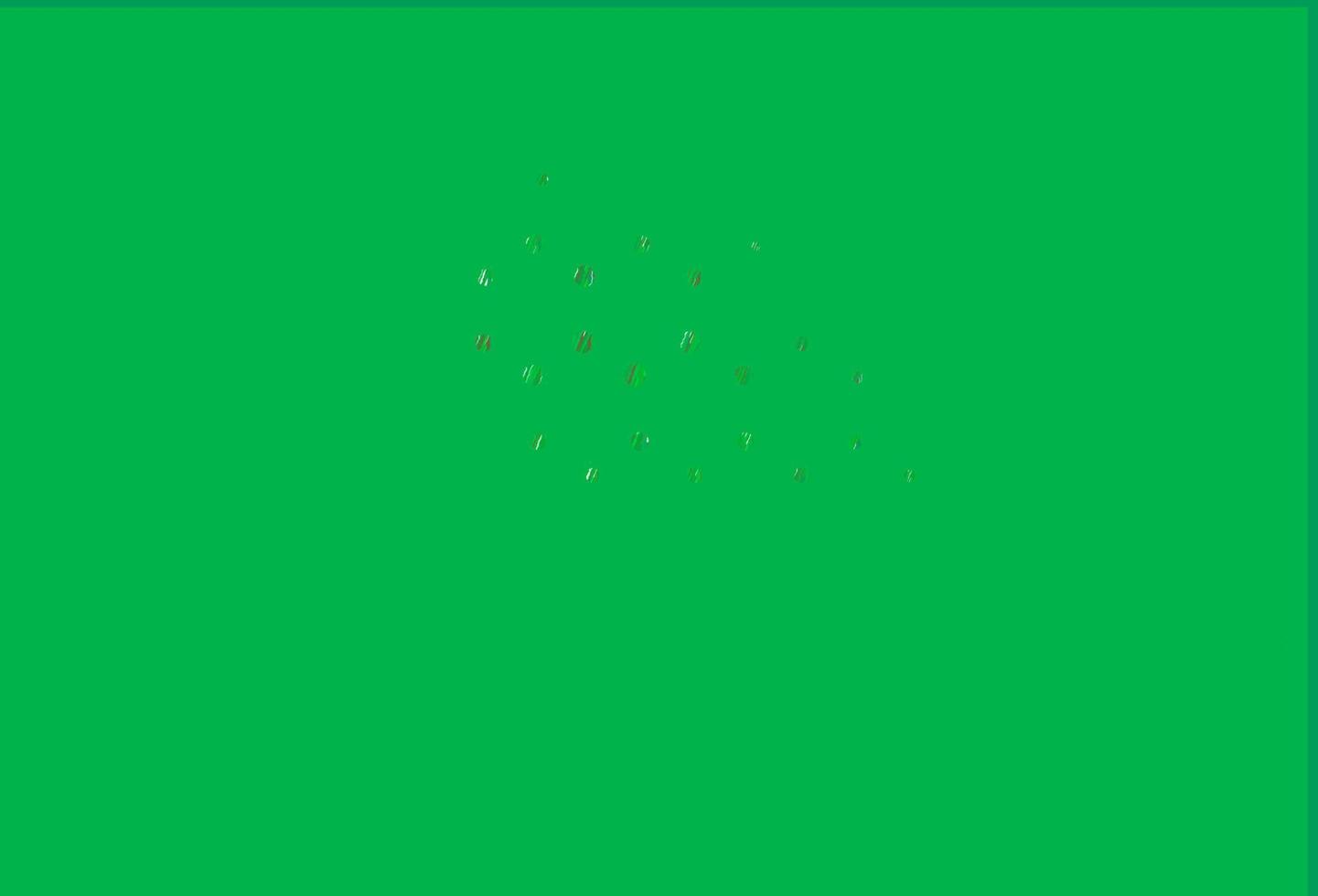 Light green vector pattern with spheres.