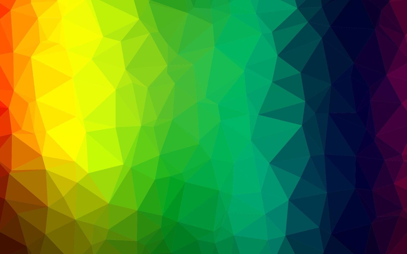 Dark Multicolor, Rainbow vector blurry triangle texture.