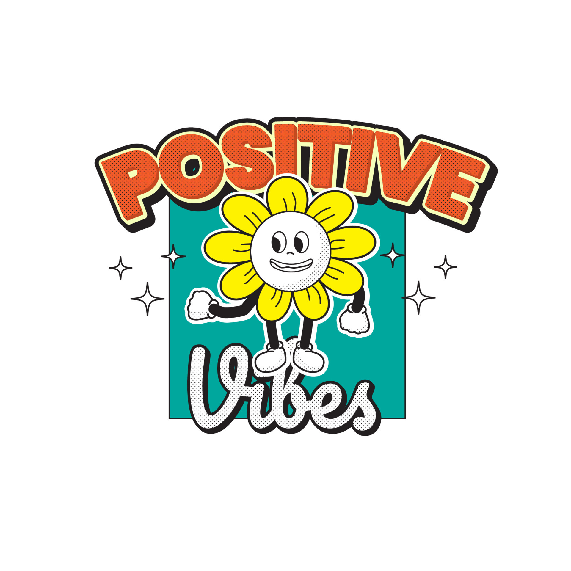 Retro 70s Cute Cartoon Character Illustration. Positive Vibes Slogan for Poster or T-Shirt Print Design. Vector 14828249 Vector Art at Vecteezy Retro 70s Cute Cartoon Character Illustration. Positive Vibes Slogan for Poster or T-Shirt Print Design. Vector 14828249 Vector Art at Vecteezy