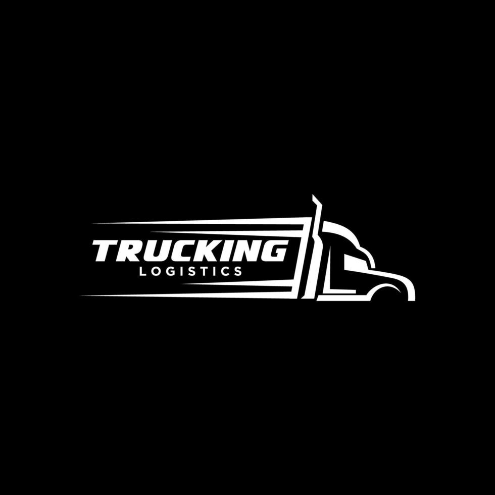 Truck logo template, Perfect logo for business related to automotive industry. vector