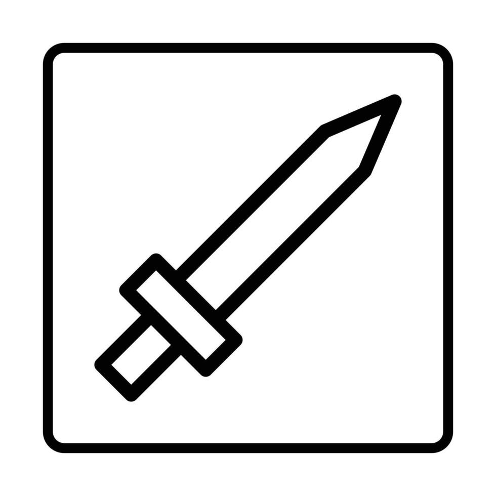 Swort Icon. Social media sign icons. Vector illustration isolated for graphic and web design.