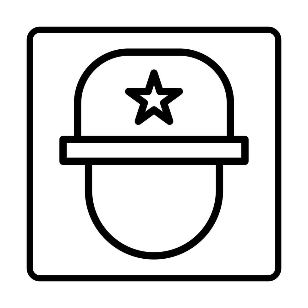 Hat Icon. Social media sign icons. Vector illustration isolated for graphic and web design.