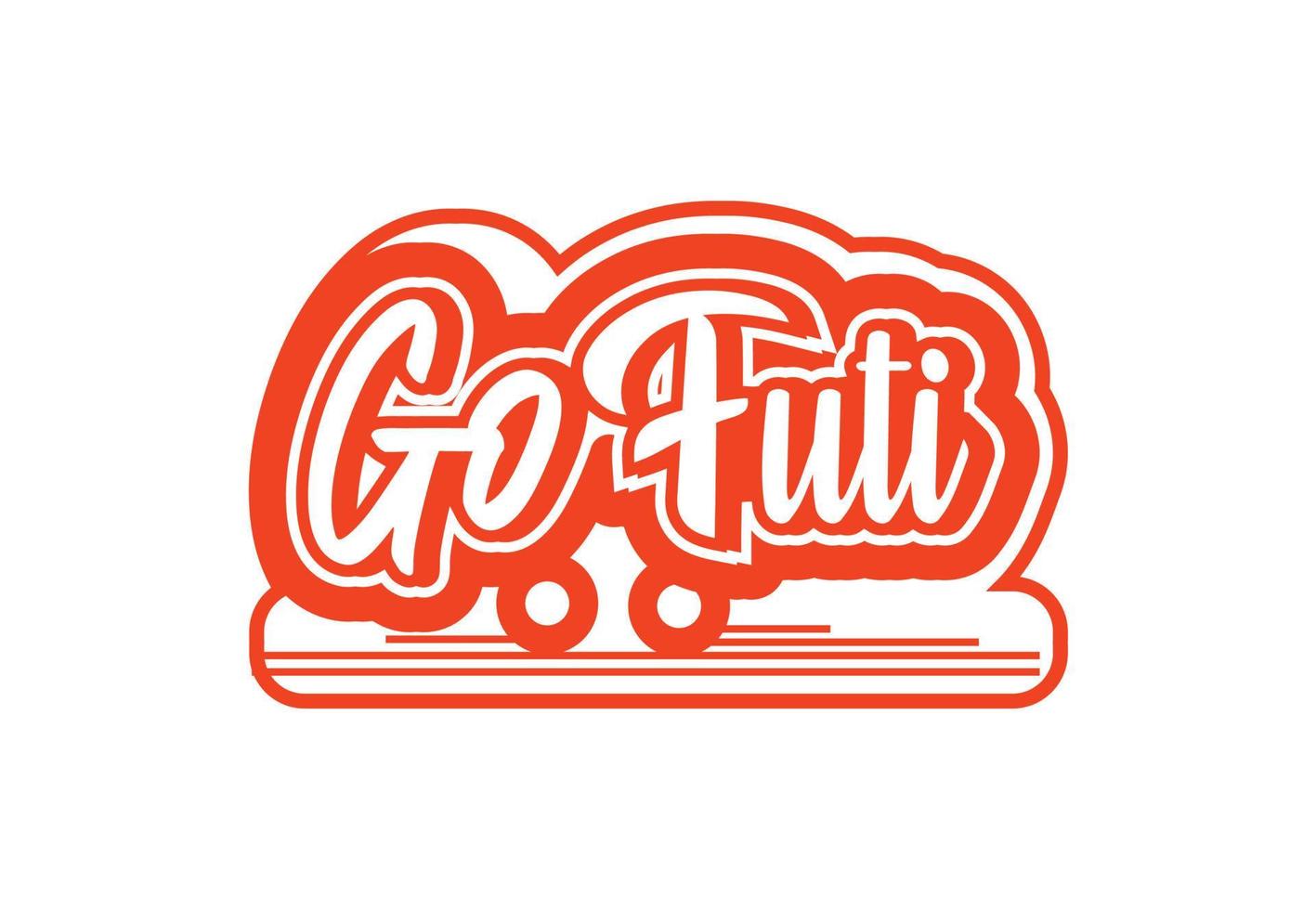 GoFuti letter logo and icon design template vector