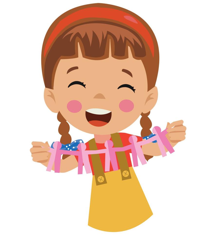 scissors cutting paper people vector