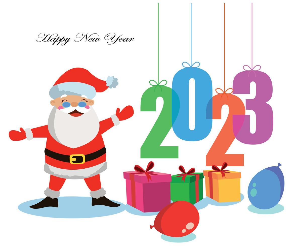 new year and happy kids vector