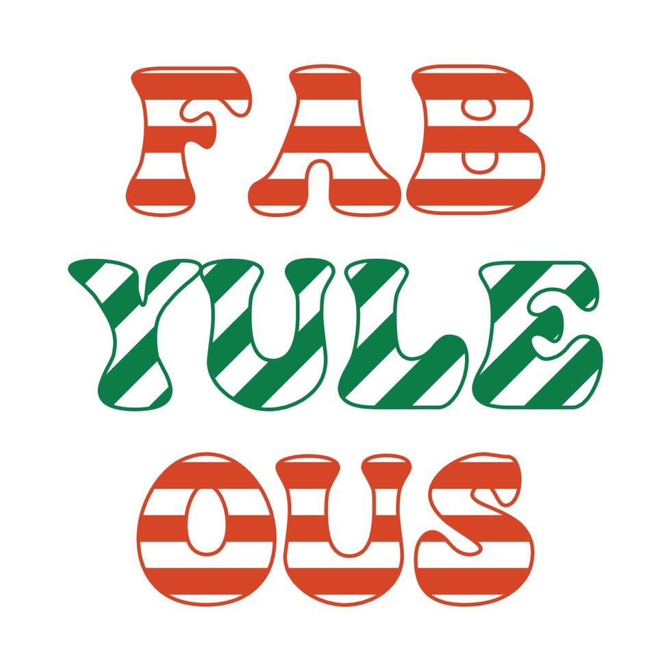 Retro Christmas Typography Lettering T Shitrt vector