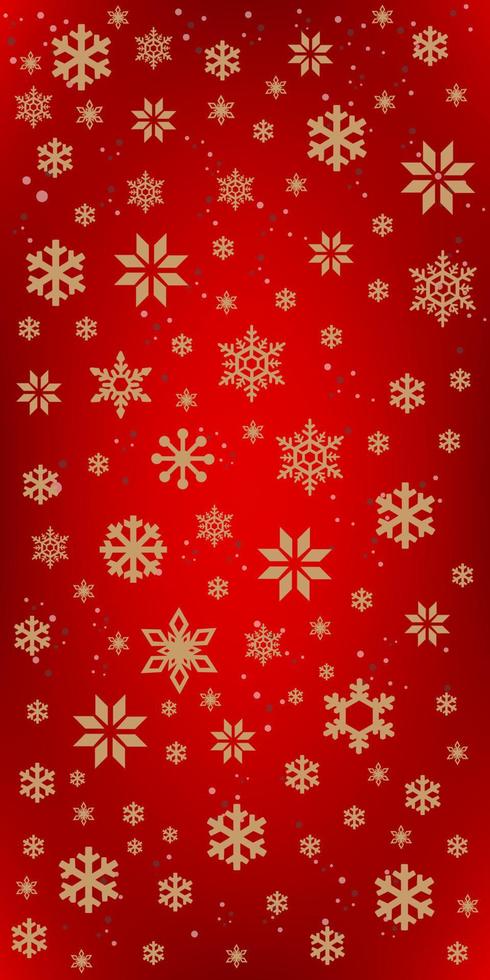 navidad invierno nieve patrón futurista fondo rojo celebración temporada vacaciones papel de regalo, tarjeta de felicitación para decorar producto premium vector