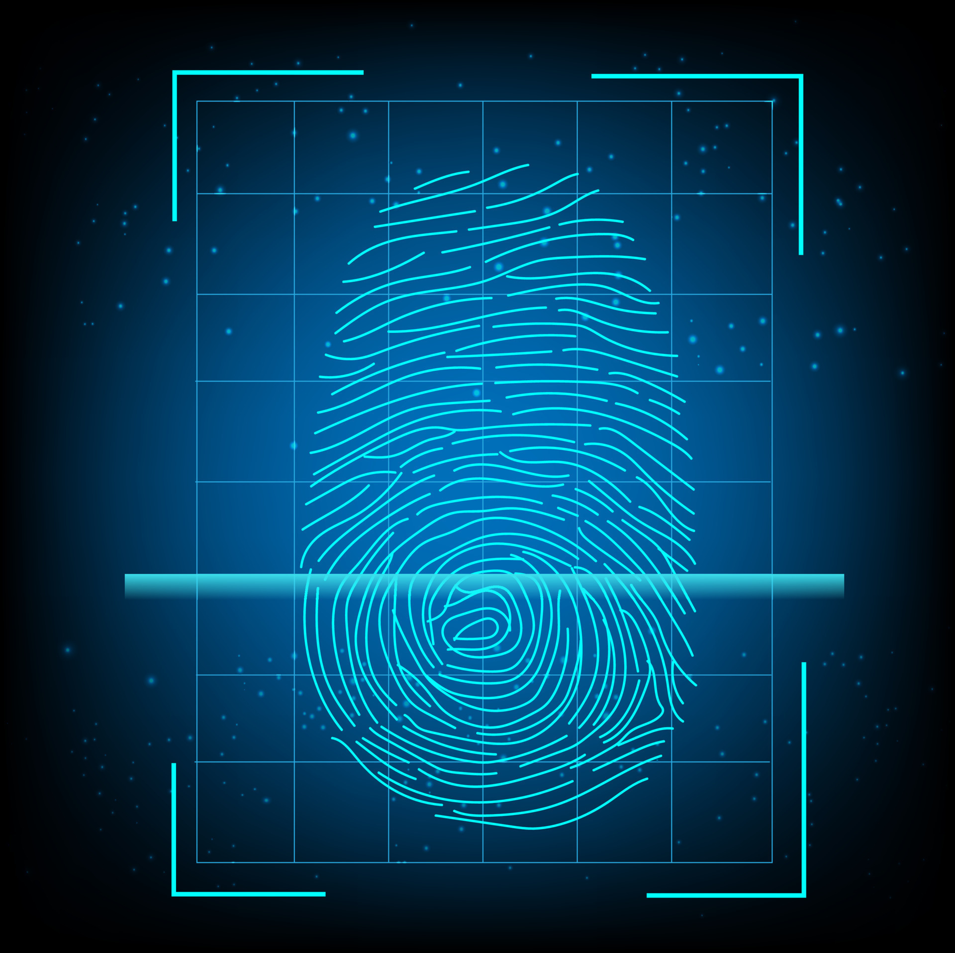 fingerprint Electronic board vector design for technology and finance  concept and education for creative future digital background data  connection 14830636 Vector Art at Vecteezy