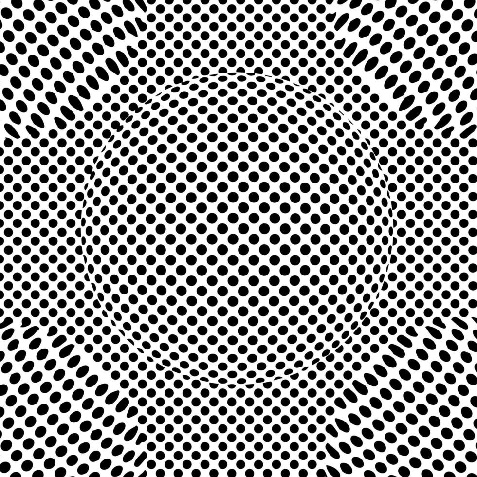 Optical illusion lines background. Abstract 3d black and white illusions. Conceptual design of optical illusion .10 illustration vector