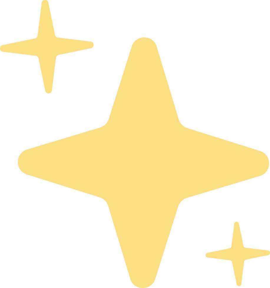 Four-point stars illustration vector