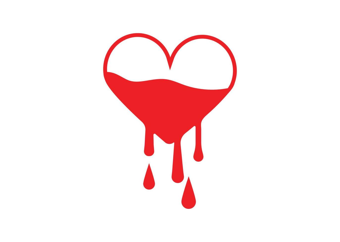 webheart icono logo diseño plantilla vector aislado ilustración