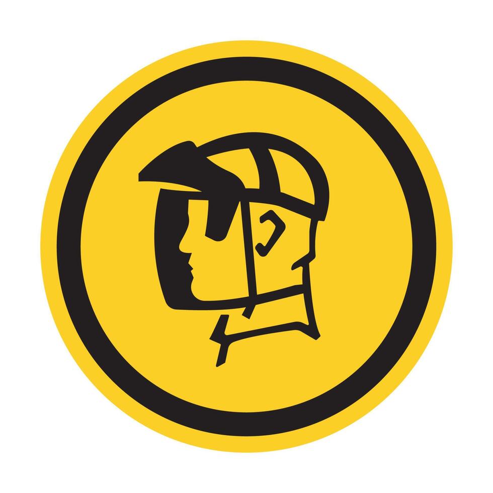 Face Shield, Occupational Safety And Health vector