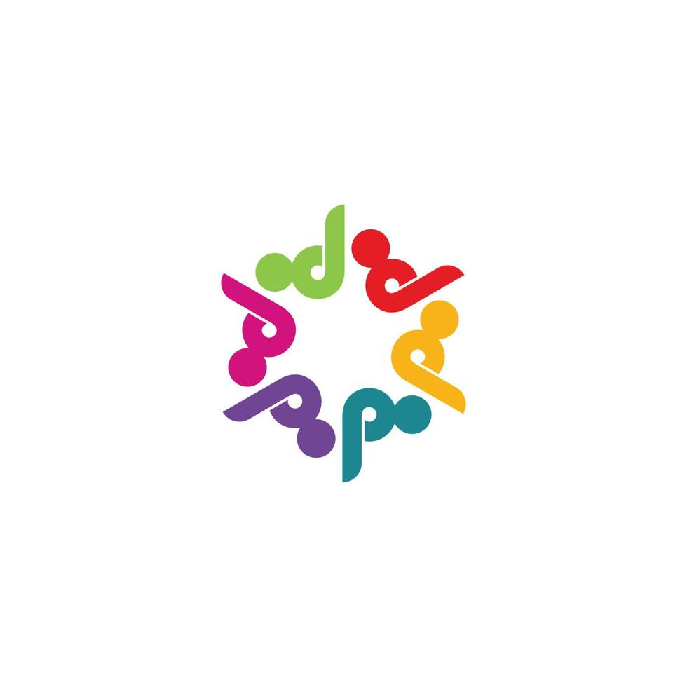 Teamwork vector icon