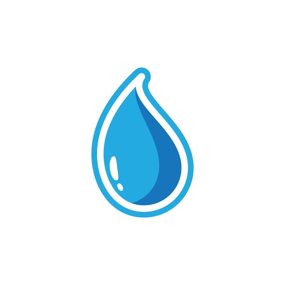 Water drop logo images vector