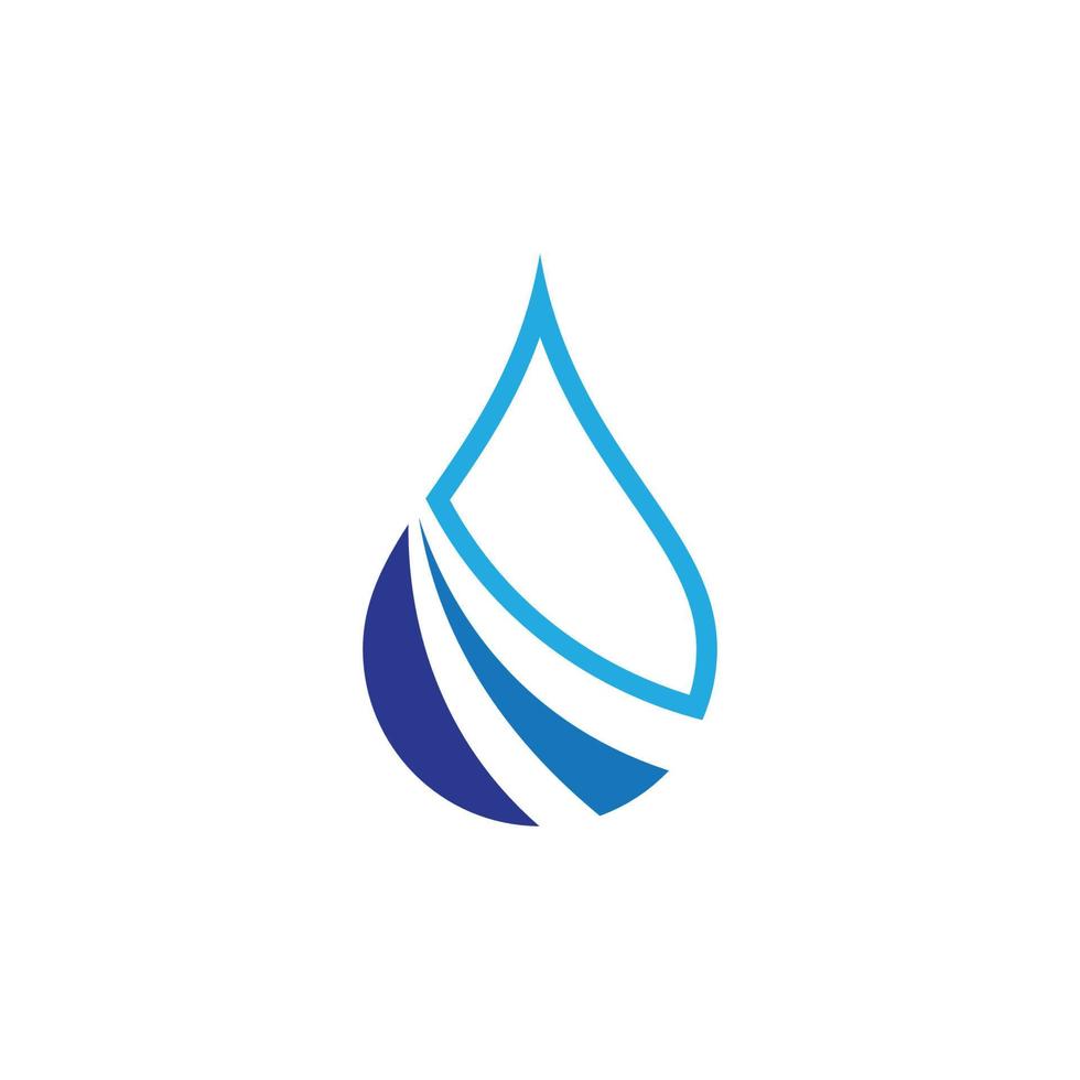 Water drop vector icon