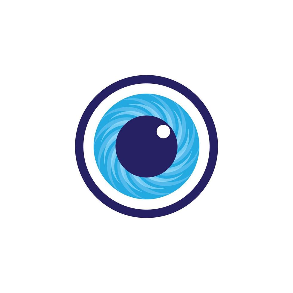 icono de vector de ojo