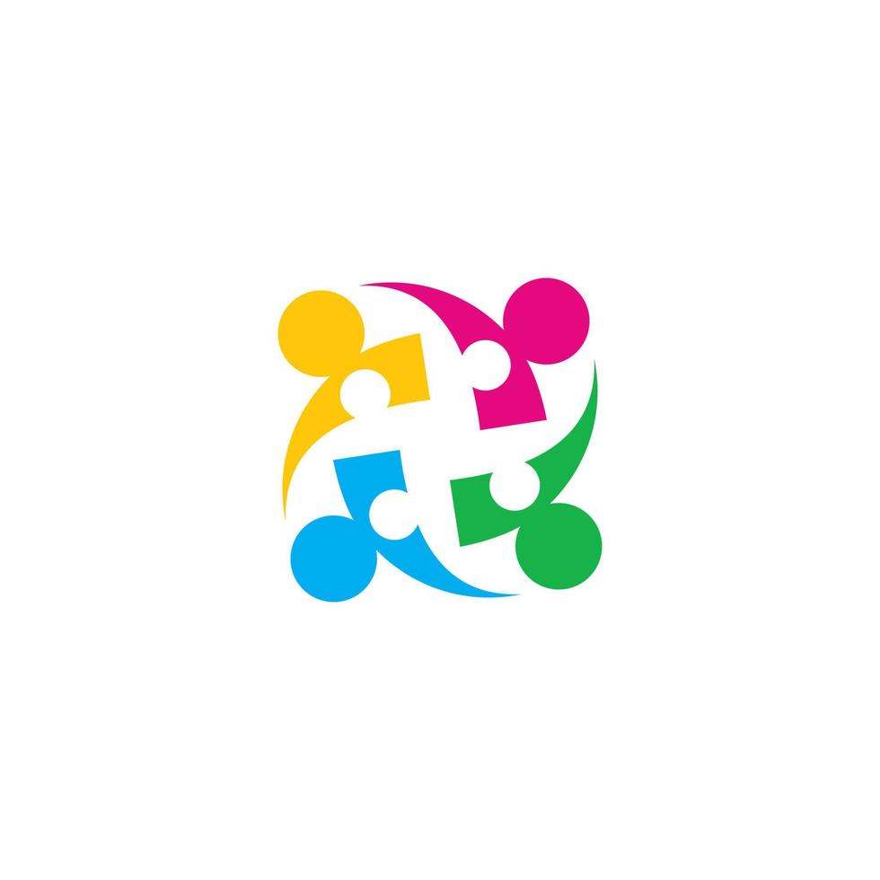 Community vector icon illustration design