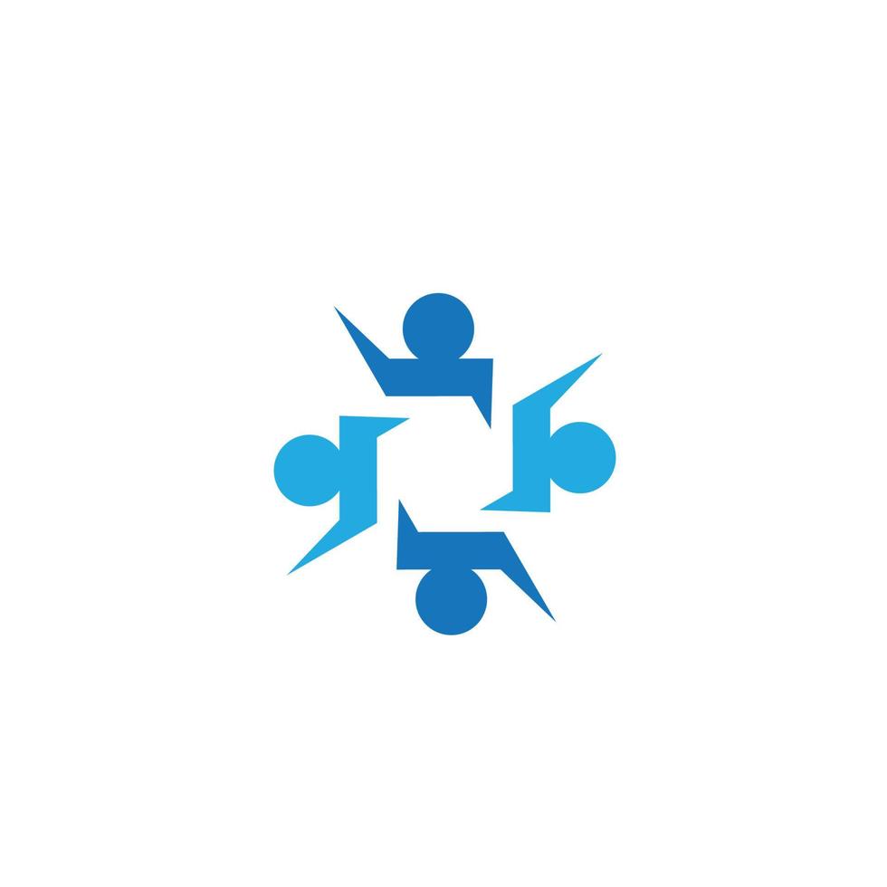 Teamwork vector icon