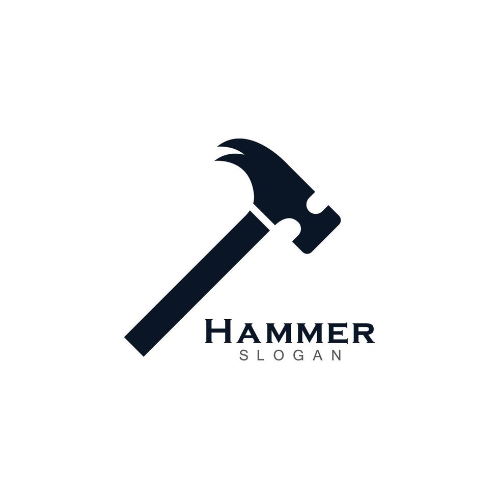 Hammer symbol vector icon