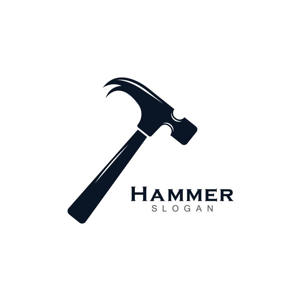 Hammer symbol vector icon